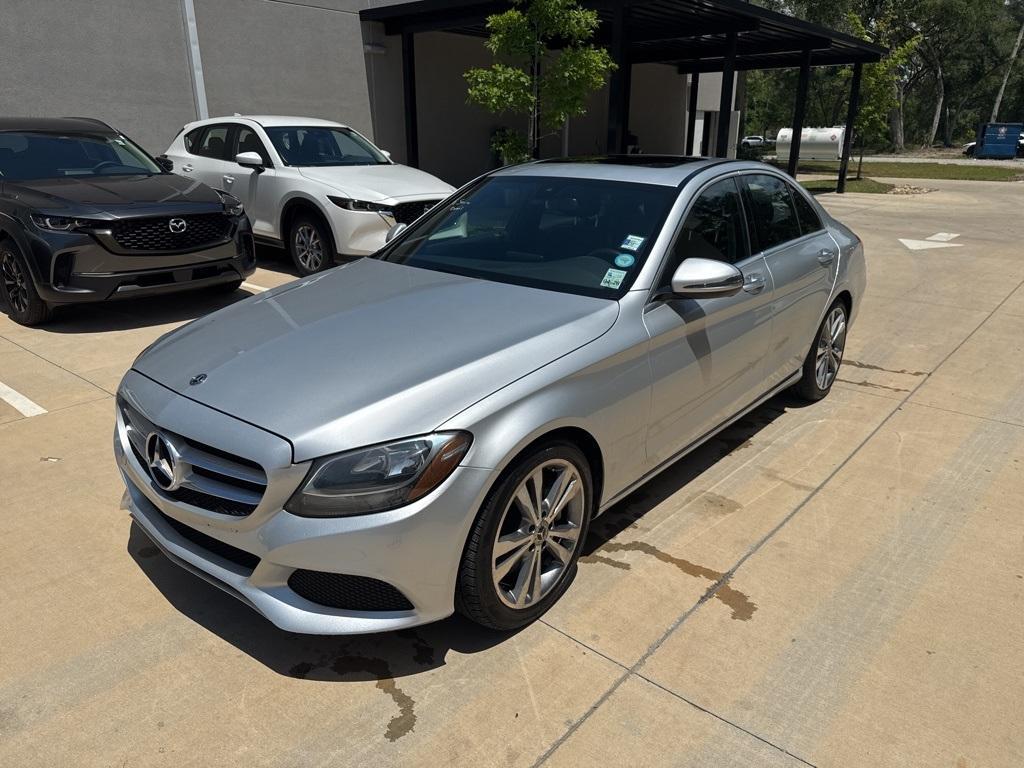 used 2018 Mercedes-Benz C-Class car, priced at $19,990