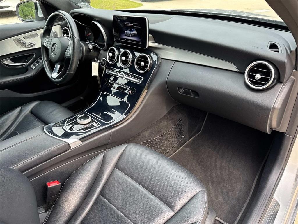 used 2018 Mercedes-Benz C-Class car, priced at $18,990