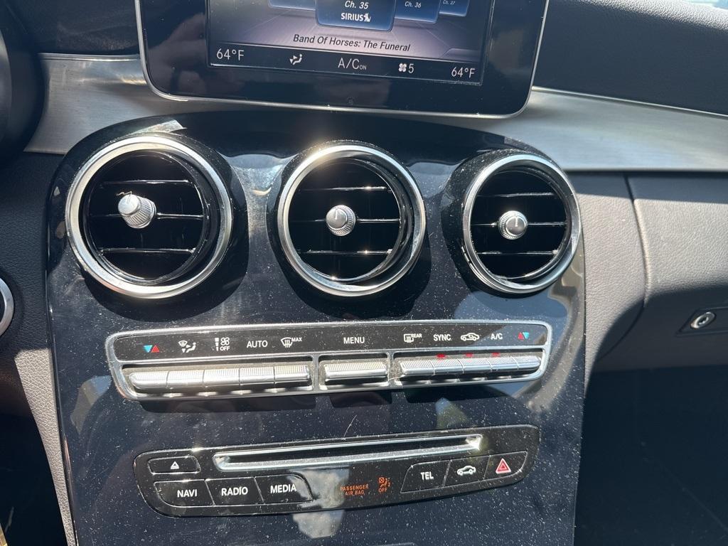 used 2018 Mercedes-Benz C-Class car, priced at $19,990