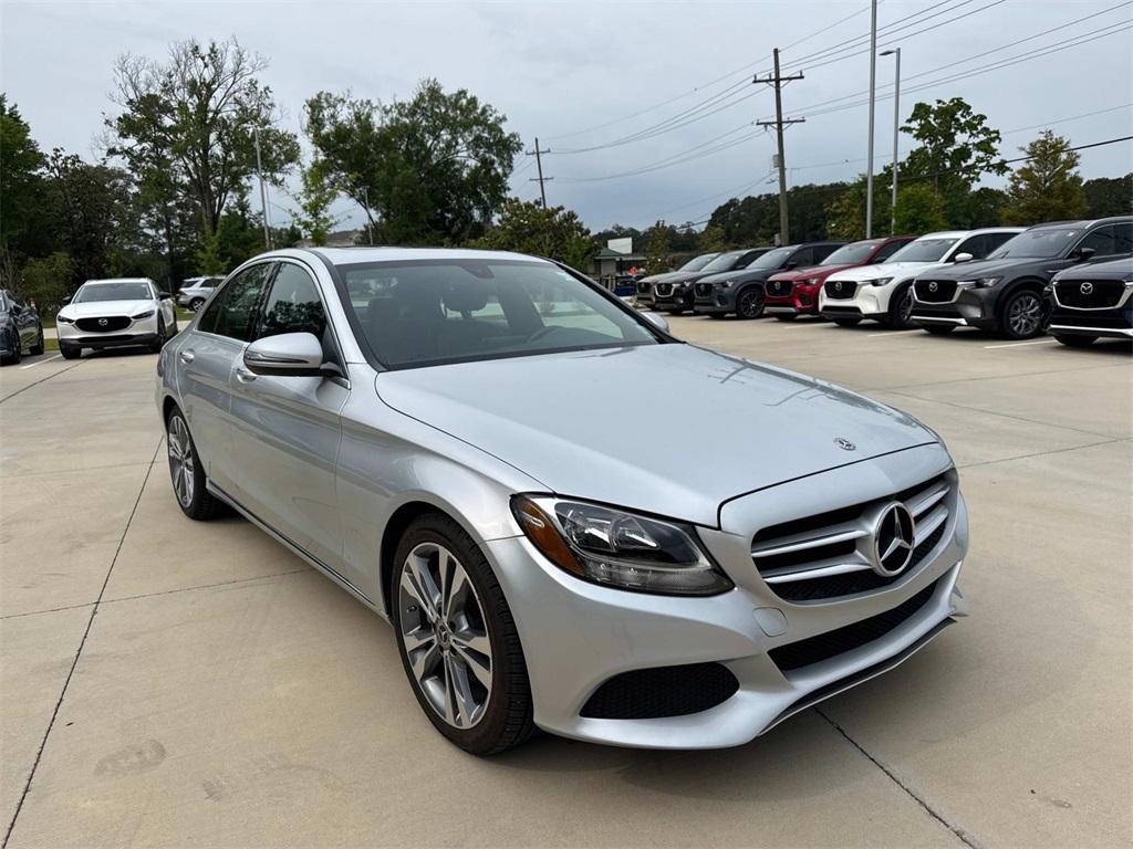 used 2018 Mercedes-Benz C-Class car, priced at $18,990