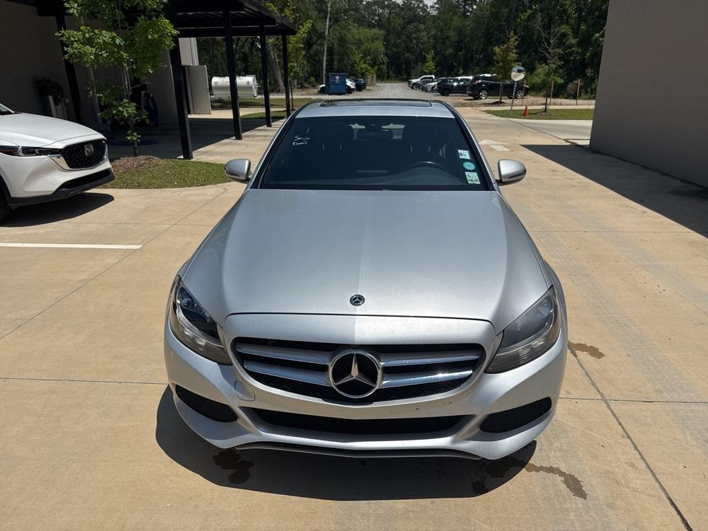 used 2018 Mercedes-Benz C-Class car, priced at $19,990
