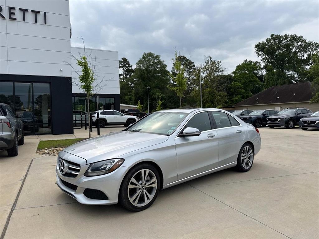 used 2018 Mercedes-Benz C-Class car, priced at $19,490