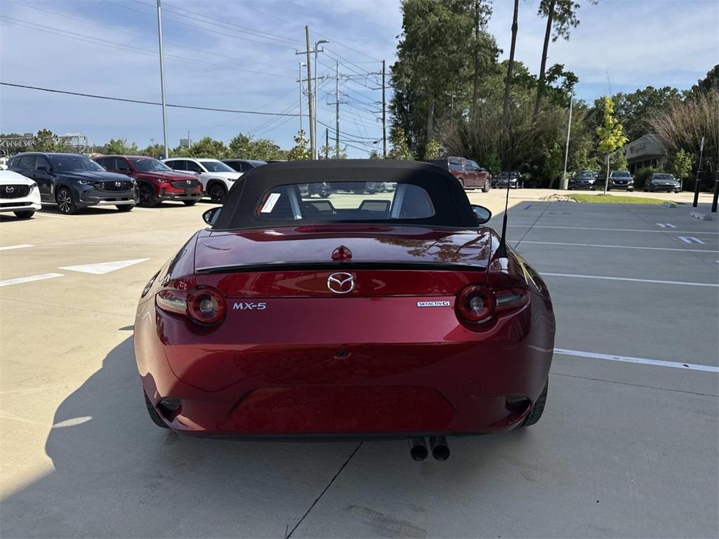 new 2025 Mazda MX-5 Miata car, priced at $34,810