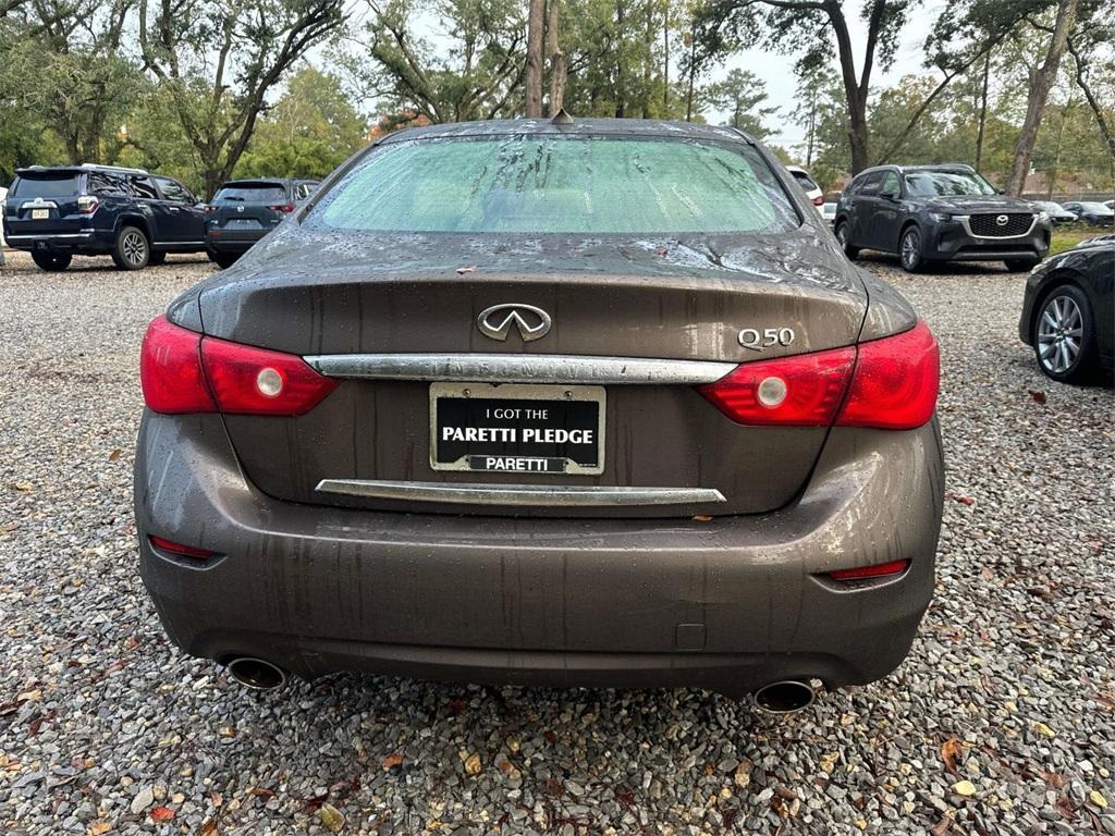 used 2015 INFINITI Q50 car, priced at $17,490