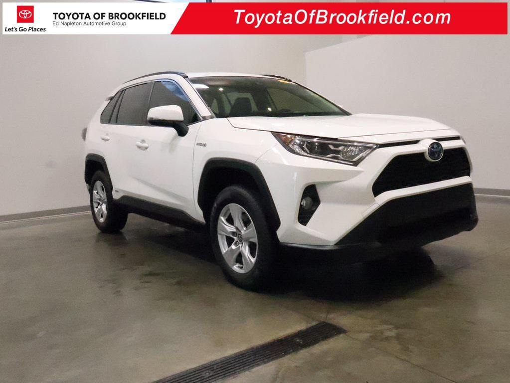 used 2021 Toyota RAV4 Hybrid car, priced at $28,589
