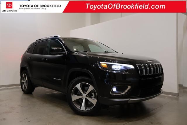 used 2021 Jeep Cherokee car, priced at $23,796