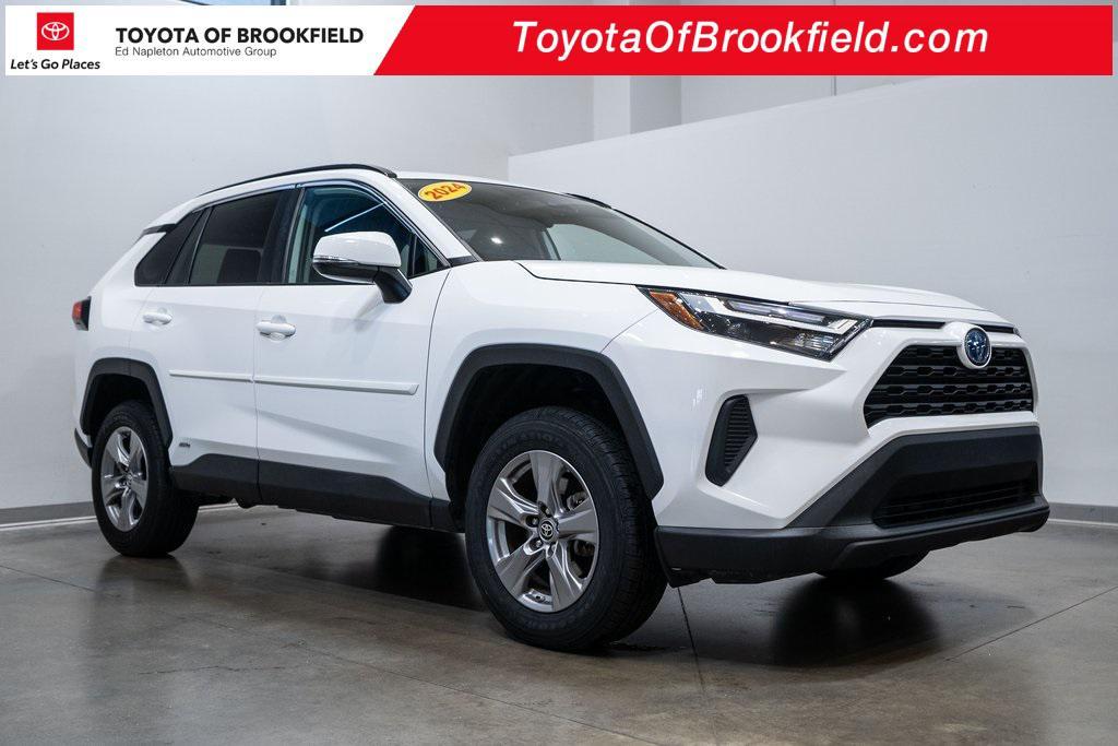 used 2024 Toyota RAV4 Hybrid car, priced at $30,100