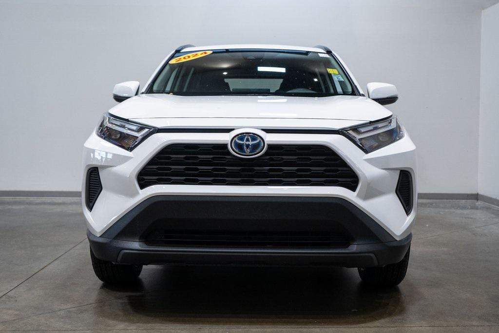 used 2024 Toyota RAV4 Hybrid car, priced at $30,100