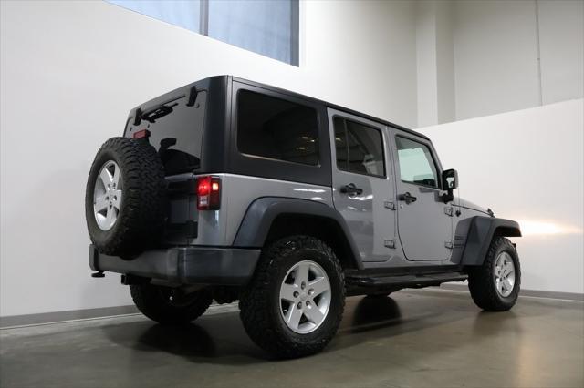 used 2017 Jeep Wrangler Unlimited car, priced at $20,337