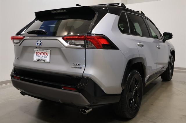 used 2021 Toyota RAV4 Hybrid car, priced at $33,100