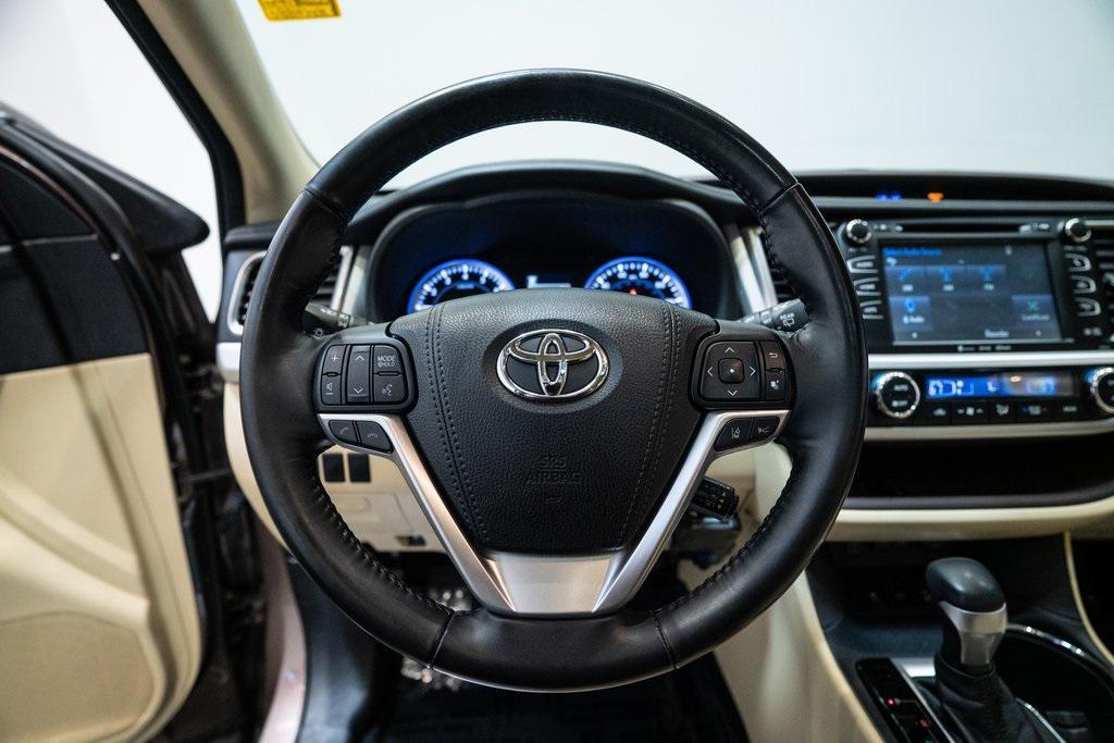 used 2017 Toyota Highlander car, priced at $19,848