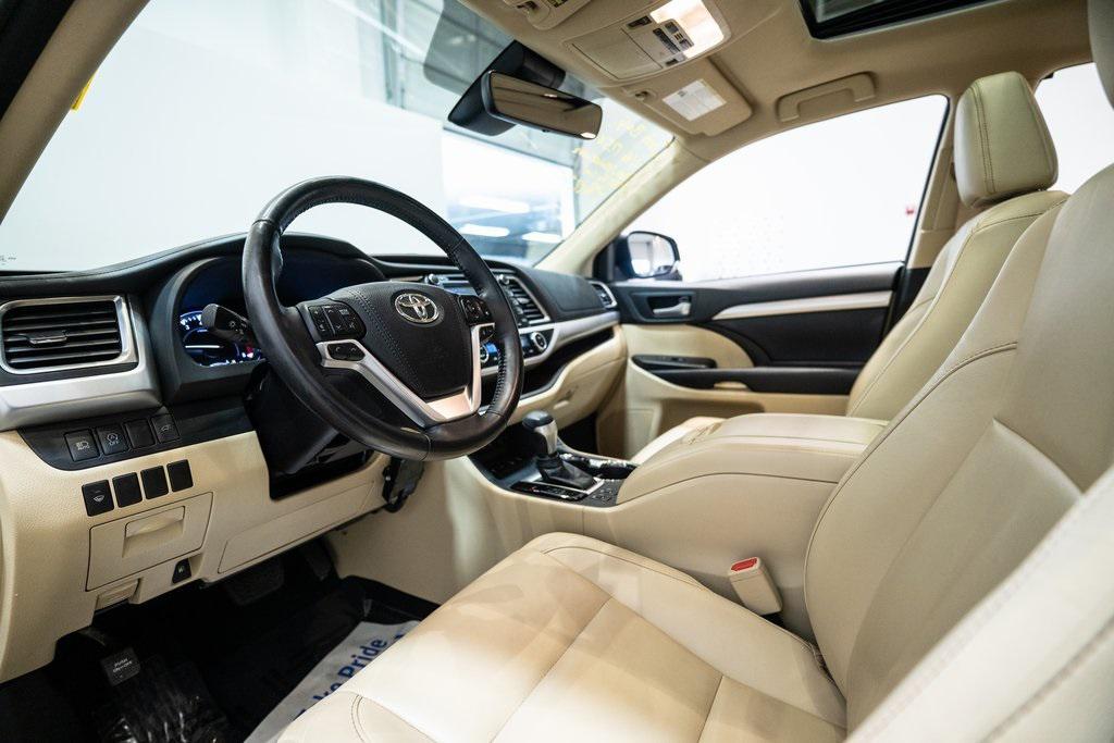used 2017 Toyota Highlander car, priced at $19,848