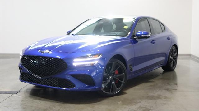 used 2022 Genesis G70 car, priced at $33,400