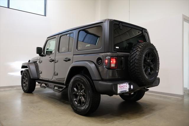 used 2021 Jeep Wrangler car, priced at $29,900