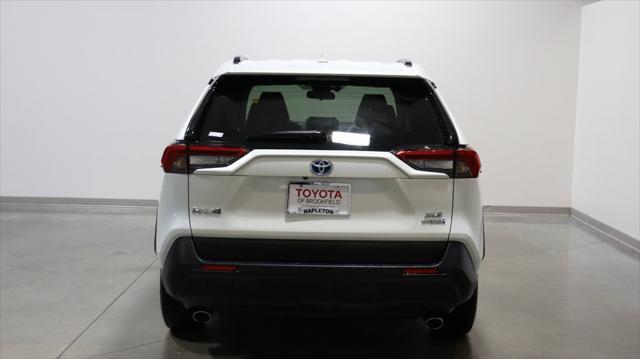 used 2021 Toyota RAV4 Hybrid car, priced at $31,600