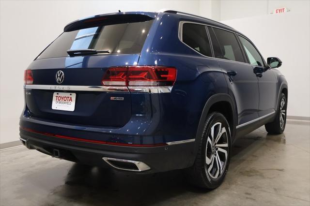 used 2021 Volkswagen Atlas car, priced at $28,596