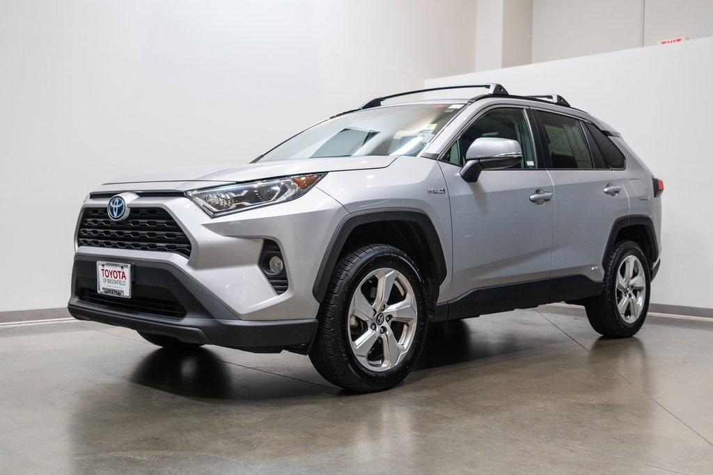 used 2021 Toyota RAV4 Hybrid car, priced at $20,491