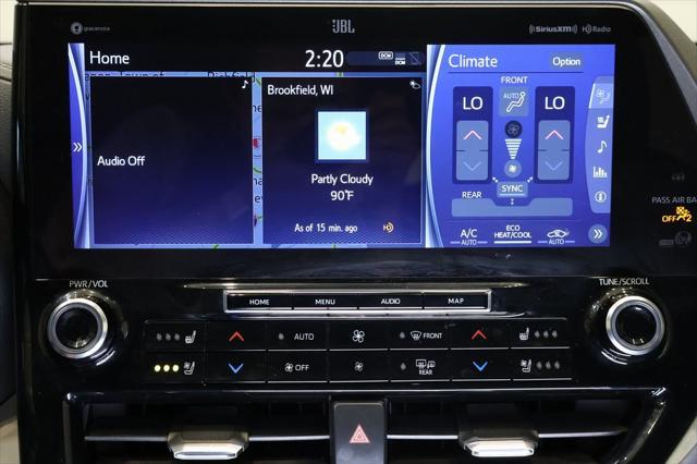 used 2022 Toyota Highlander Hybrid car, priced at $46,900