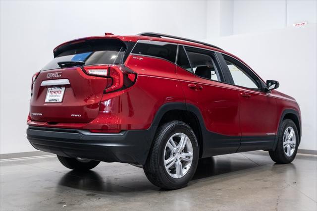 used 2022 GMC Terrain car, priced at $22,535
