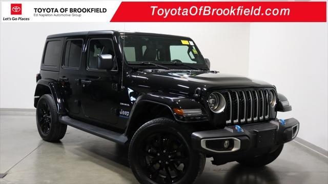 used 2023 Jeep Wrangler 4xe car, priced at $32,443