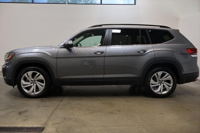 used 2021 Volkswagen Atlas car, priced at $23,300