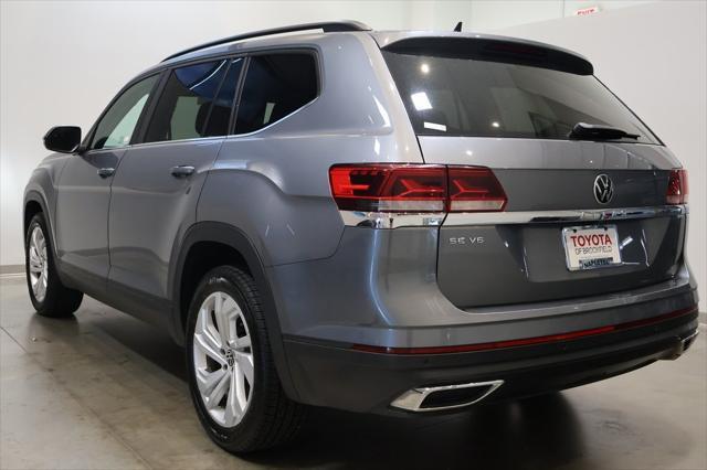 used 2021 Volkswagen Atlas car, priced at $23,300