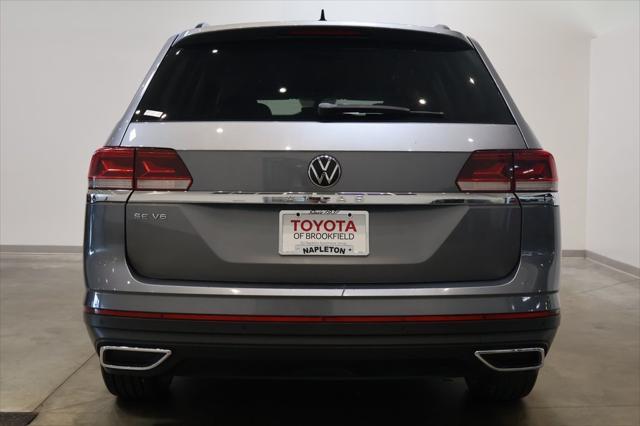 used 2021 Volkswagen Atlas car, priced at $23,300