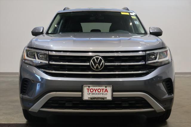 used 2021 Volkswagen Atlas car, priced at $23,300
