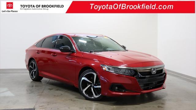 used 2021 Honda Accord car, priced at $22,426