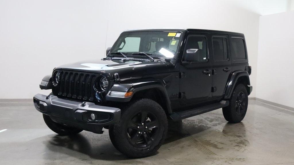 used 2022 Jeep Wrangler Unlimited car, priced at $40,307