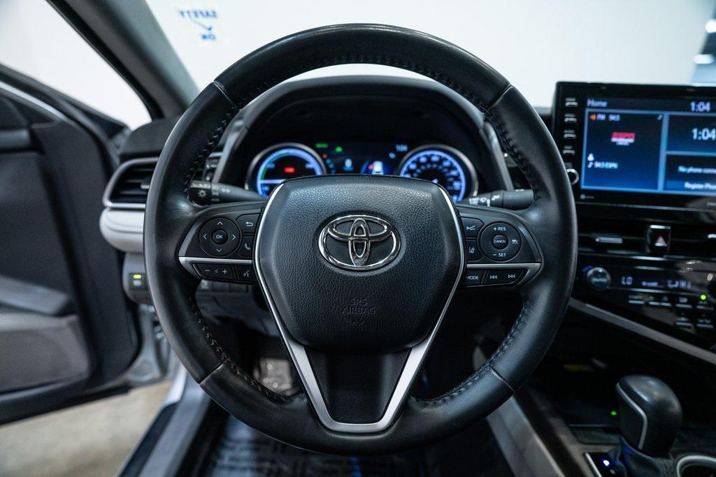 used 2022 Toyota Camry Hybrid car, priced at $26,497