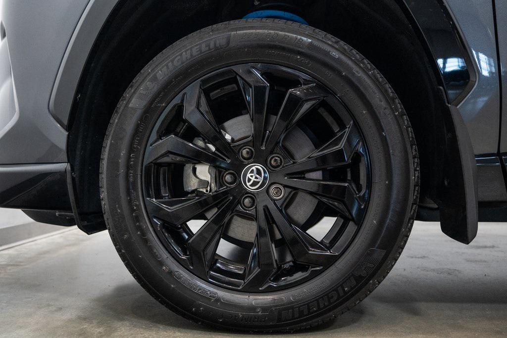 used 2022 Toyota RAV4 Hybrid car, priced at $38,500