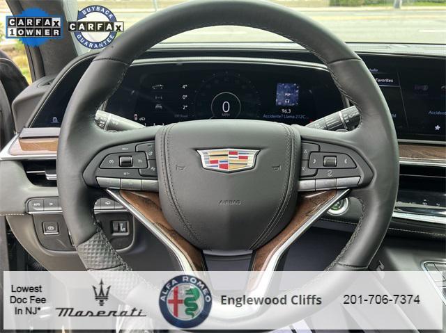 used 2021 Cadillac Escalade ESV car, priced at $74,912