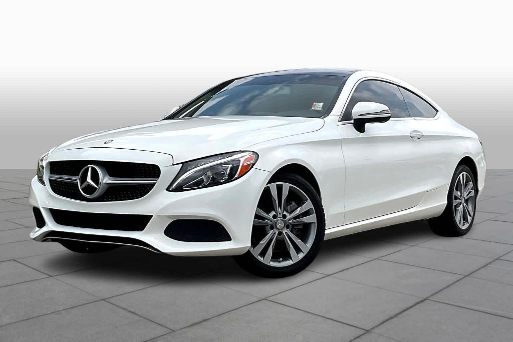 used 2017 Mercedes-Benz C-Class car, priced at $20,000
