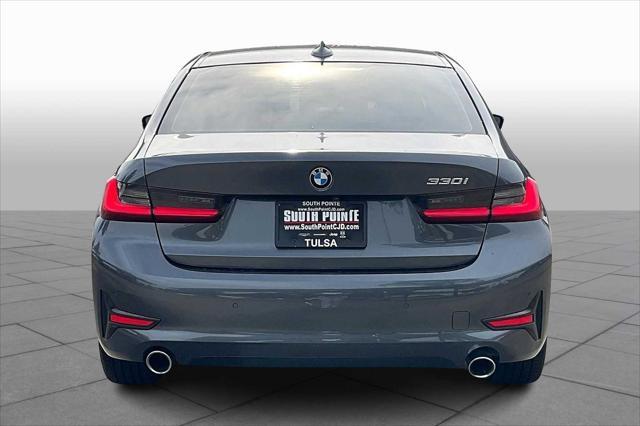used 2021 BMW 330 car, priced at $25,000
