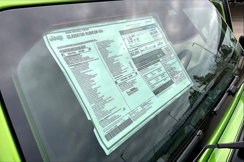 new 2026 Jeep Gladiator car, priced at $61,000