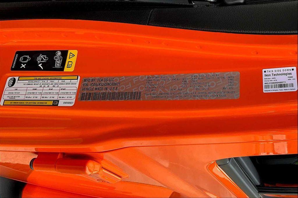 new 2025 Jeep Wrangler car, priced at $98,999
