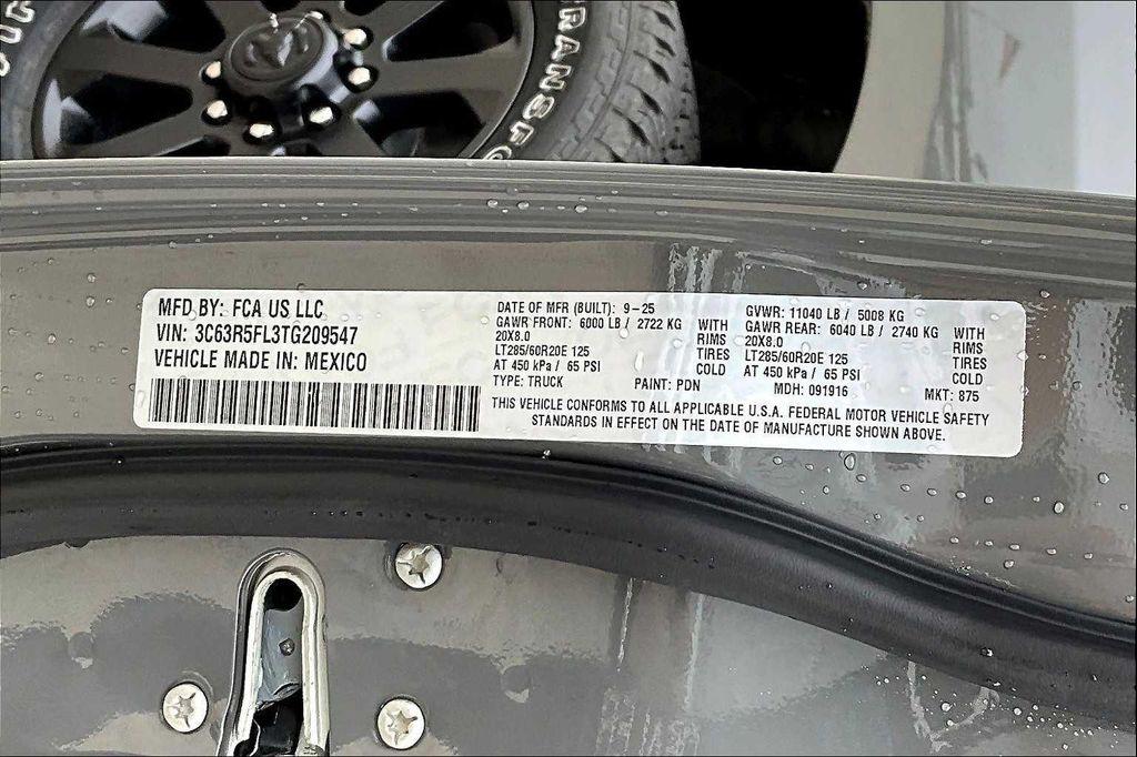 new 2026 Ram 2500 car, priced at $76,687