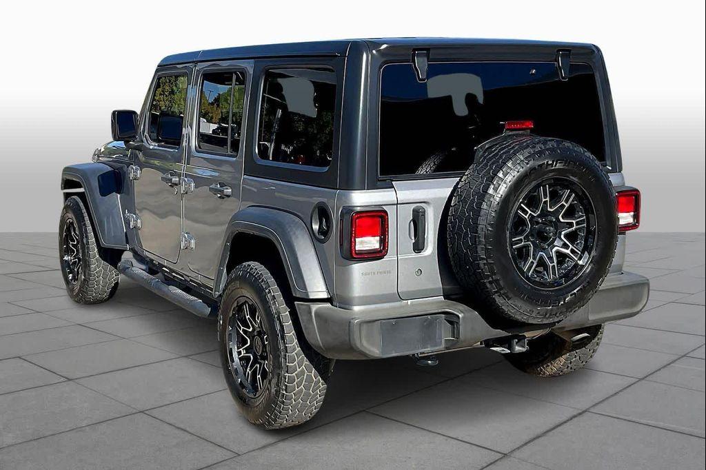 used 2018 Jeep Wrangler Unlimited car, priced at $21,999