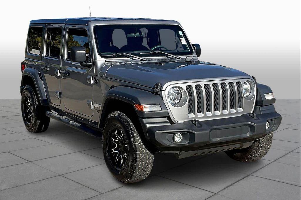 used 2018 Jeep Wrangler Unlimited car, priced at $21,999