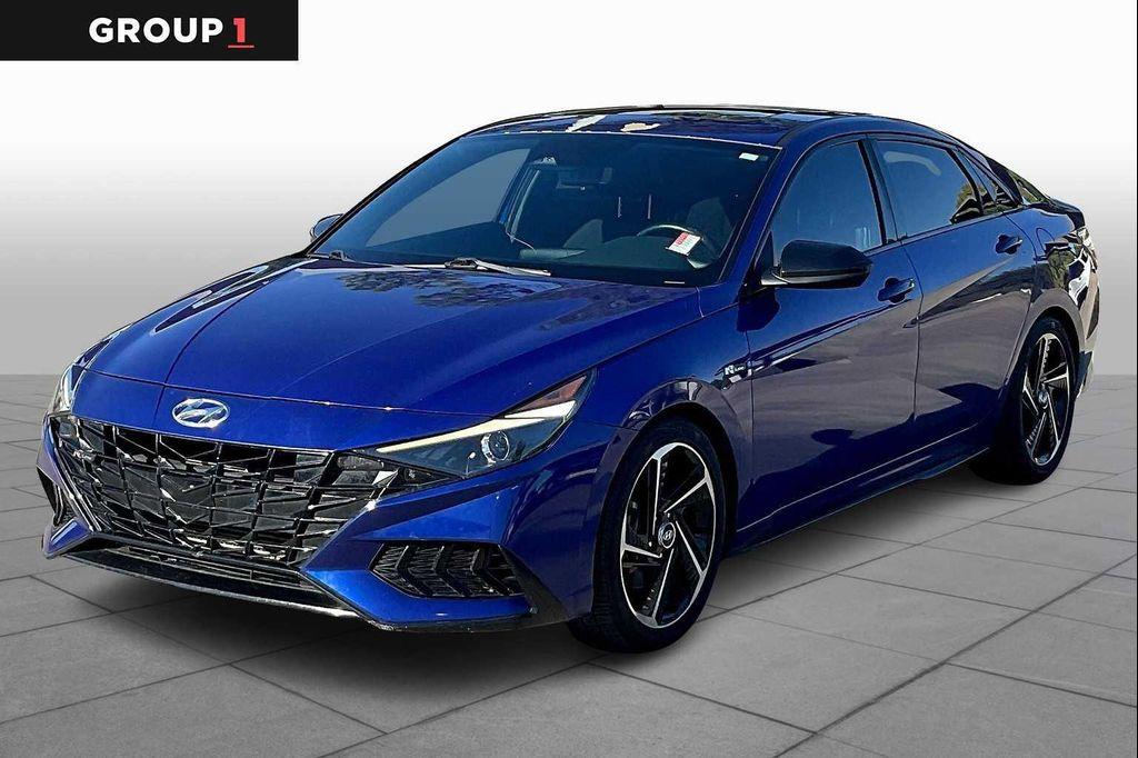 used 2021 Hyundai Elantra car, priced at $15,500