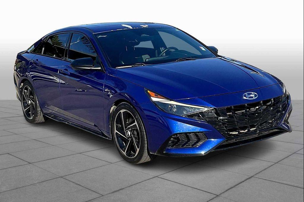 used 2021 Hyundai Elantra car, priced at $15,500