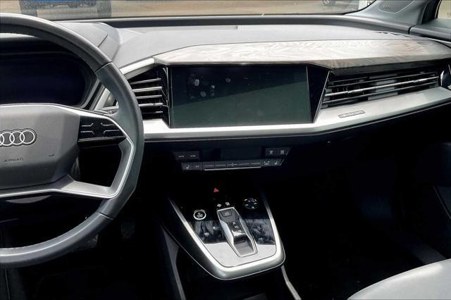used 2022 Audi Q4 e-tron car, priced at $23,999