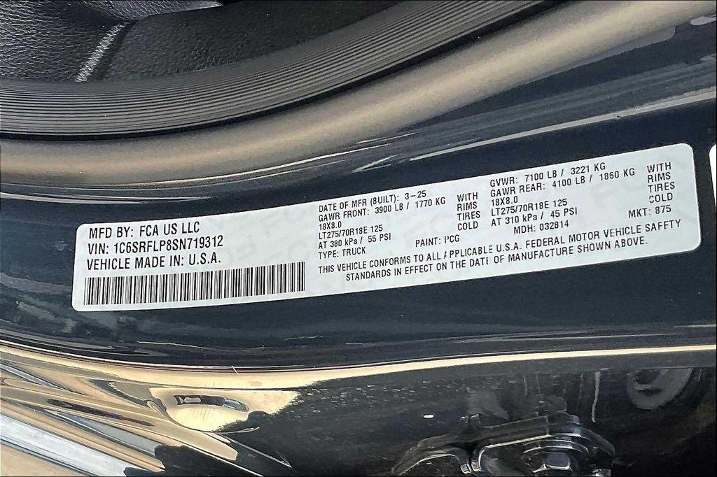 new 2025 Ram 1500 car, priced at $68,330