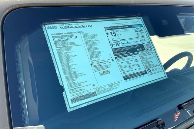 new 2025 Jeep Gladiator car, priced at $62,415