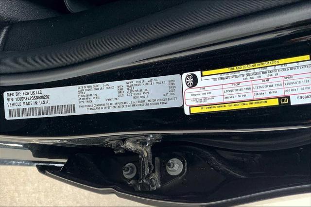 new 2025 Ram 1500 car, priced at $71,050