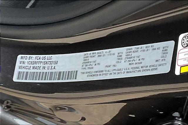 new 2025 Ram 1500 car, priced at $56,940