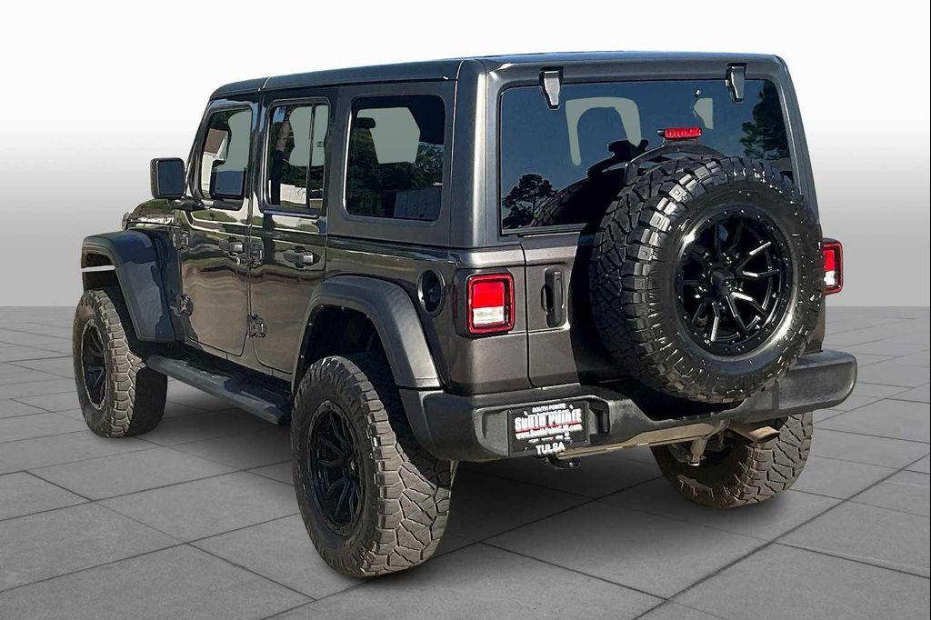 used 2021 Jeep Wrangler Unlimited car, priced at $27,999