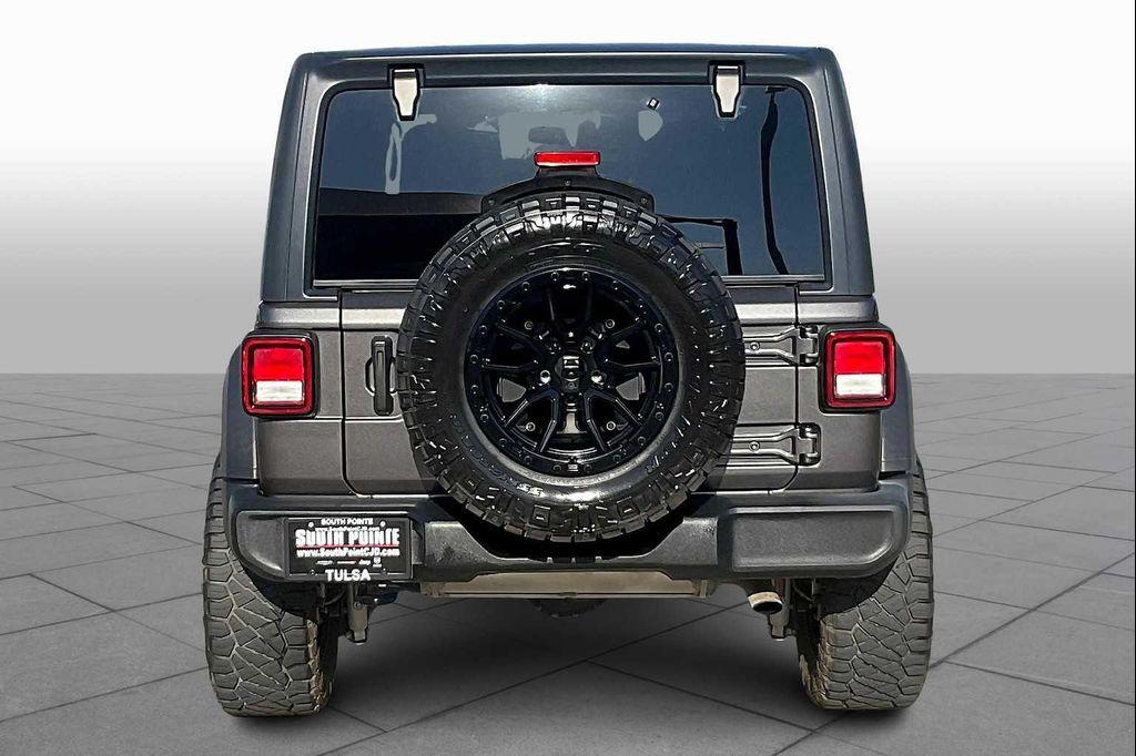 used 2021 Jeep Wrangler Unlimited car, priced at $27,999