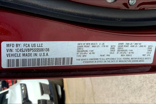 new 2025 Jeep Wagoneer car, priced at $68,330